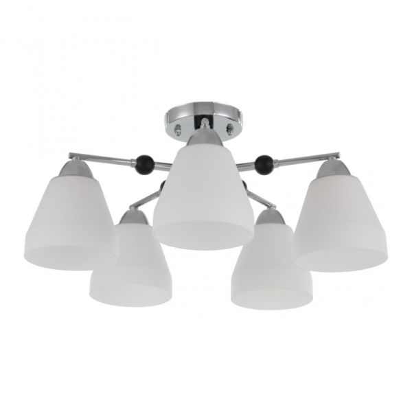 Накладная люстра Arte Milano 325119/5 CR+BK