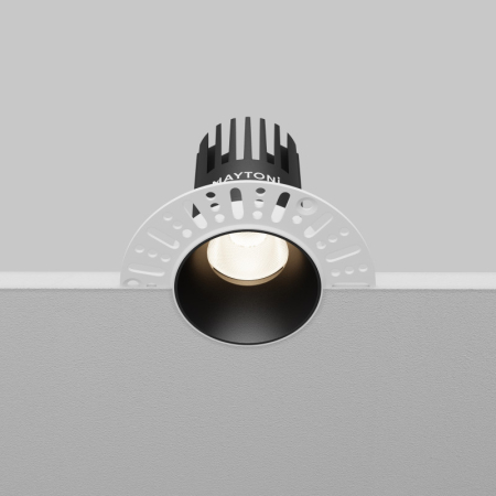 Встраиваемый светильник Maytoni Technical DL119-10W-4K-TRS-B