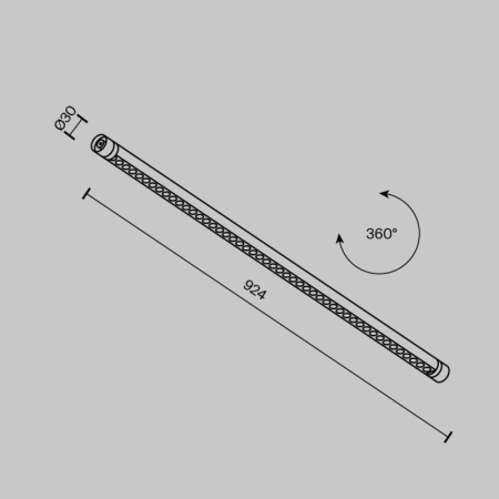 Светильник на шине Maytoni Technical C149CL-L900-24W3K-B