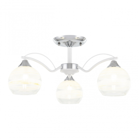 Накладная люстра Arte Milano 326503/3 CR+WH