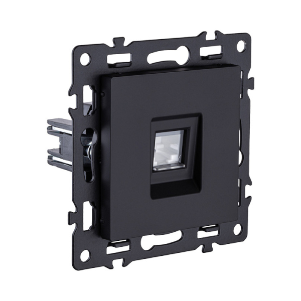 Розетка KOLLINGER AS-019BK