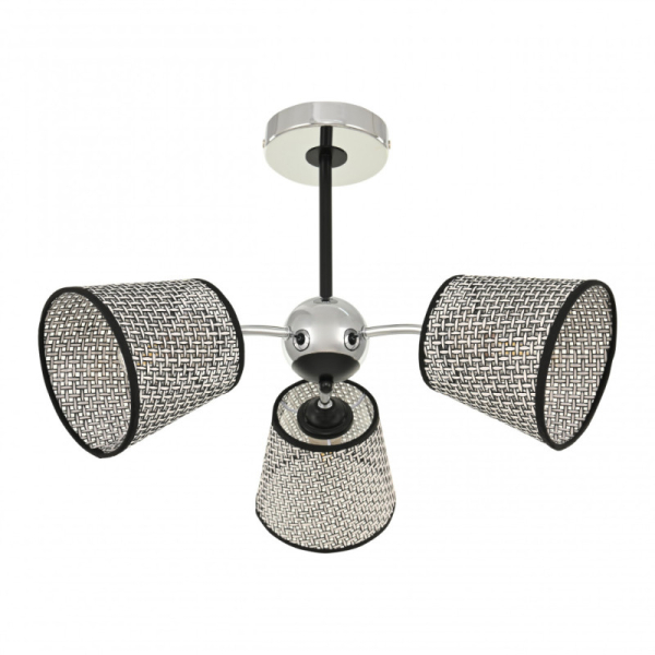 Люстра на штанге Arte Milano 320007/3 CR.BK