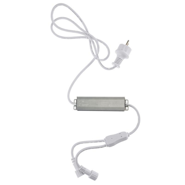 Блок питания (трансформатор) для уличных гирлянд 24В, 60Вт, алюминиевый корпус, IP65 NEON-NIGHT