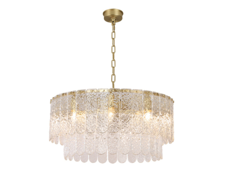 Подвесная люстра Newport 8370/60 C brass