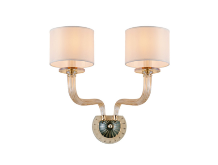 Бра Newport 8682/A nickel cognac