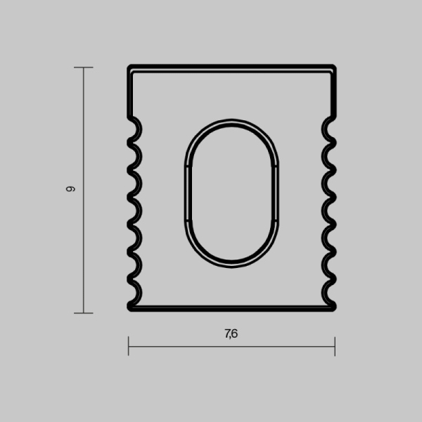 Заглушка профиля Maytoni Technical 642017