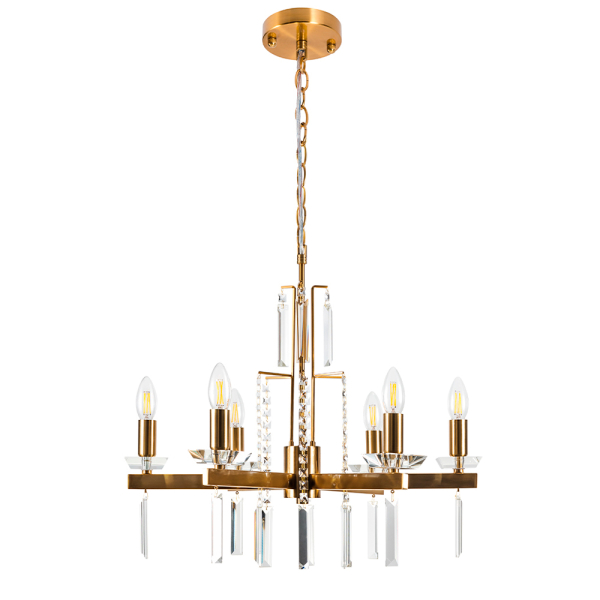 Crystal Lux Люстра Crystal Lux MARRON SP6 BRASS