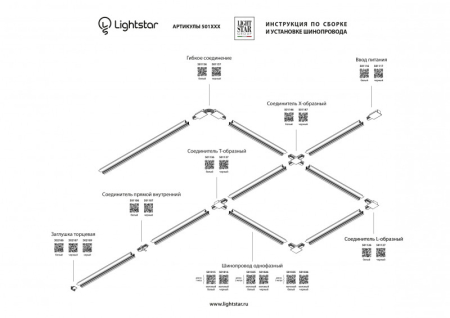 Подвод питания Lightstar 501117