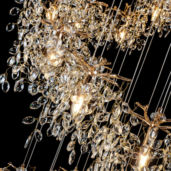 Каскадная люстра MODELUX ML.6555.25 GD