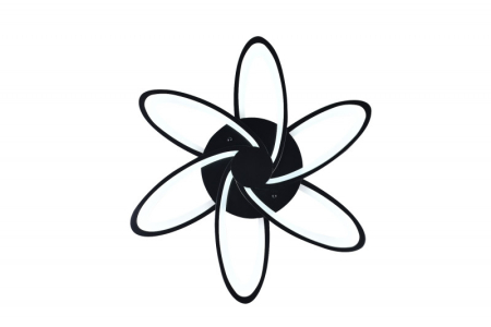 Накладная люстра Natali Kovaltseva HIGH-TECH LED LAMPS 82008 BLACK