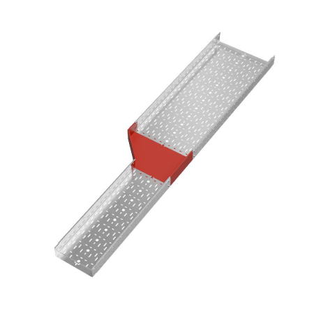 Переходник для лотка левый 100х300-500мм "ПЛЮС" HD85 КМ PL17894