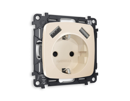 Розетка Ambrella Volt MO309010