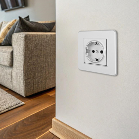 Розетка Arte Milano SET16-1-40-1 silver