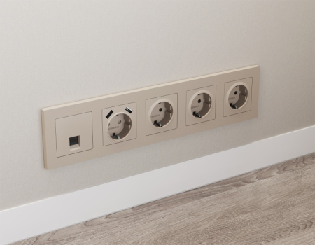 Розетка Ambrella Volt MA372005