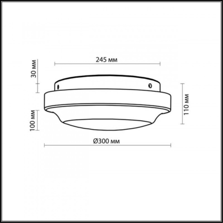 Накладной светильник Odeon Light 2760/2C