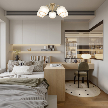 Накладная люстра Arte Milano 326107/5B AB