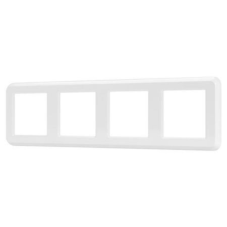 Рамка пластиковая FRM-VERSA-PL-4-WH Arlight 045187