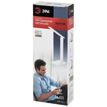 Светильник светодиодный NLED-508-7W-W настольный бел. ЭРА Б0059151