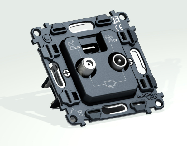 Розетка Ambrella Volt VM217