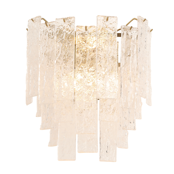 Crystal Lux Бра Crystal Lux RICARDO AP3 BRASS