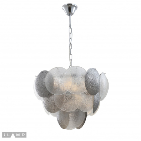 Подвесная люстра iLamp 15617-9 CR+MULT
