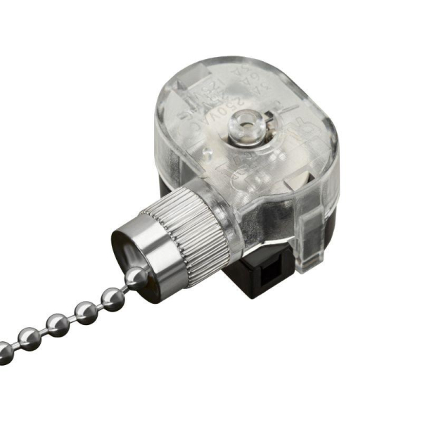 Выключатель для настенного светильника с цепочкой 270мм «Silver», индивидуальная упаковка, 1 шт. REXANT