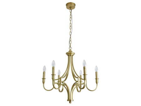 Подвесная люстра Newport 3456/С brass