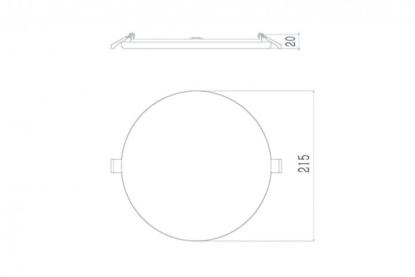 Влагозащищенный светильник Donolux DL20091/30W White R