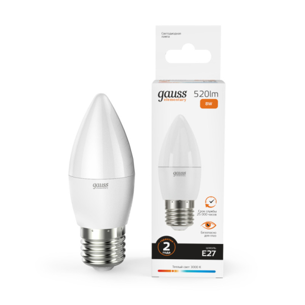 Светодиодная лампа Gauss 33218