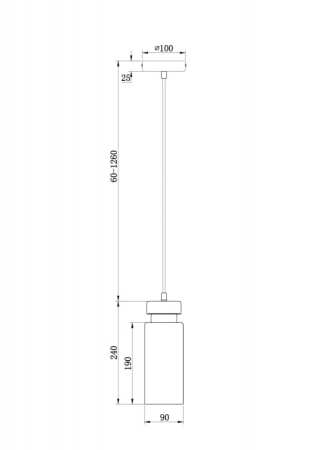 Подвесной светильник Freya FR8011PL-01N