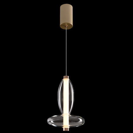 Crystal Lux Светильник подвесной Crystal Lux QUASAR SP7W LED TRANSPARENT