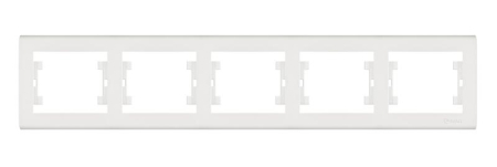 Рамка 5-м Manolya горизонт. бел. Makel 41001705