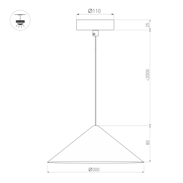 Подвесной светильник Arlight 057217