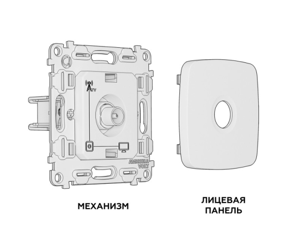 Розетка Ambrella Volt MO663010