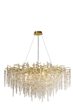 Подвесная люстра AM Group DIAMAND D1200 Gold