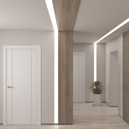 SABER 100.5 Соединительный элемент (угол 90 стена/стена, стена/потолок) для SABER 100