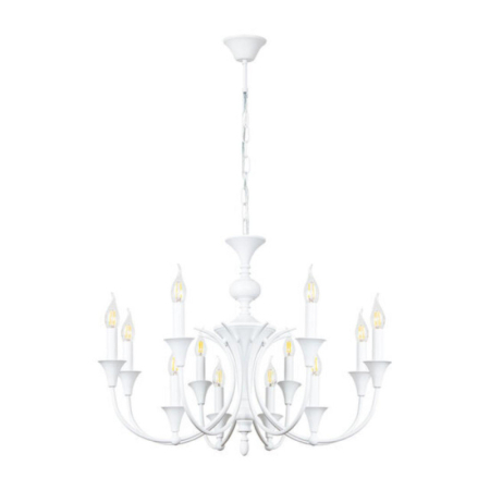 Подвесная люстра ARTE Lamp A4094LM-12WH