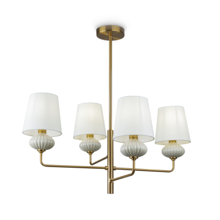 Люстра на штанге Freya FR2029PL-04BS