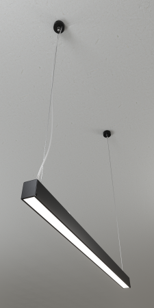 Потолочная чашка 60x25мм черная