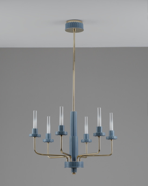 Люстра на штанге Moderli V11692-PL