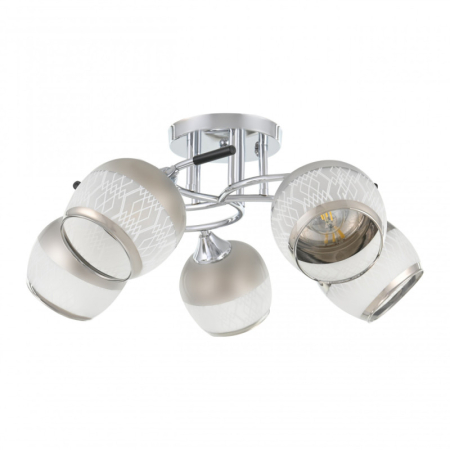 Накладная люстра Arte Milano 325985/5 CR+BK