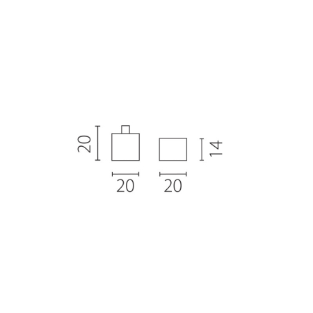 Заглушка профиля Lightstar 441860