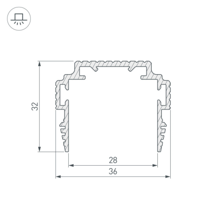 Профиль Arlight 035011