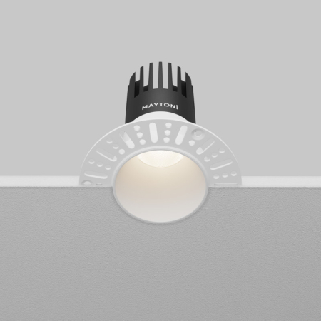 Встраиваемый светильник Maytoni Technical DL120-10W-4K-TRS-W