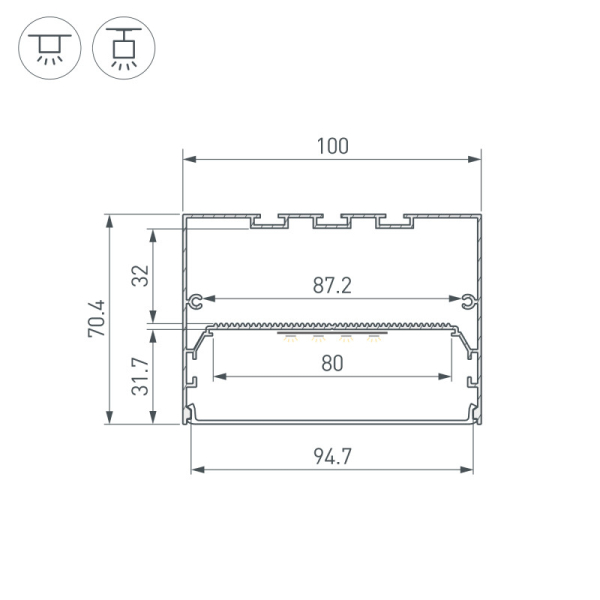 Профиль Arlight 049944