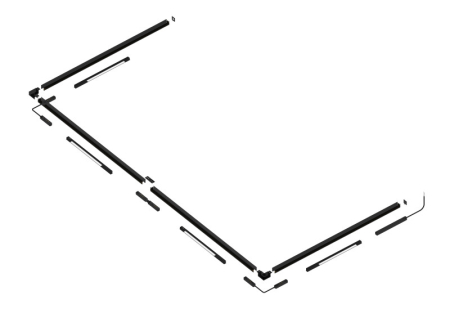 Шинопровод Crystal Lux CLT 0.114 01 L2000 BL