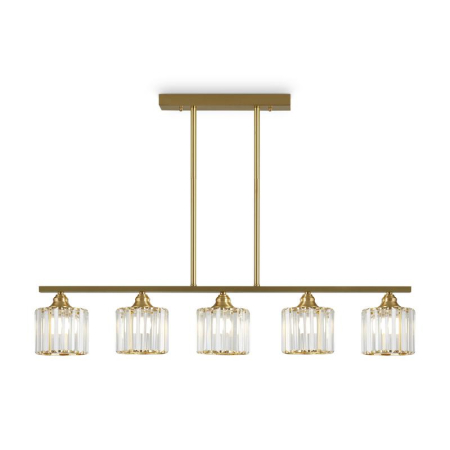 Люстра Ferrera 200Вт E27х5 IP20 Freya FR5474PL-05G