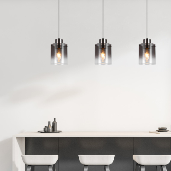 Подвесной светильник Eurosvet 50227/3 дымчатый