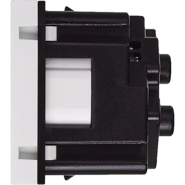 Розетка 2мод. 16А 250В 45град. с заземл. защ. шторки винт. зажимы бел. ИЭК Leg 4521052