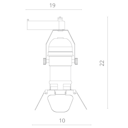 Светильник на шине ARTE Lamp A5319PL-1WH